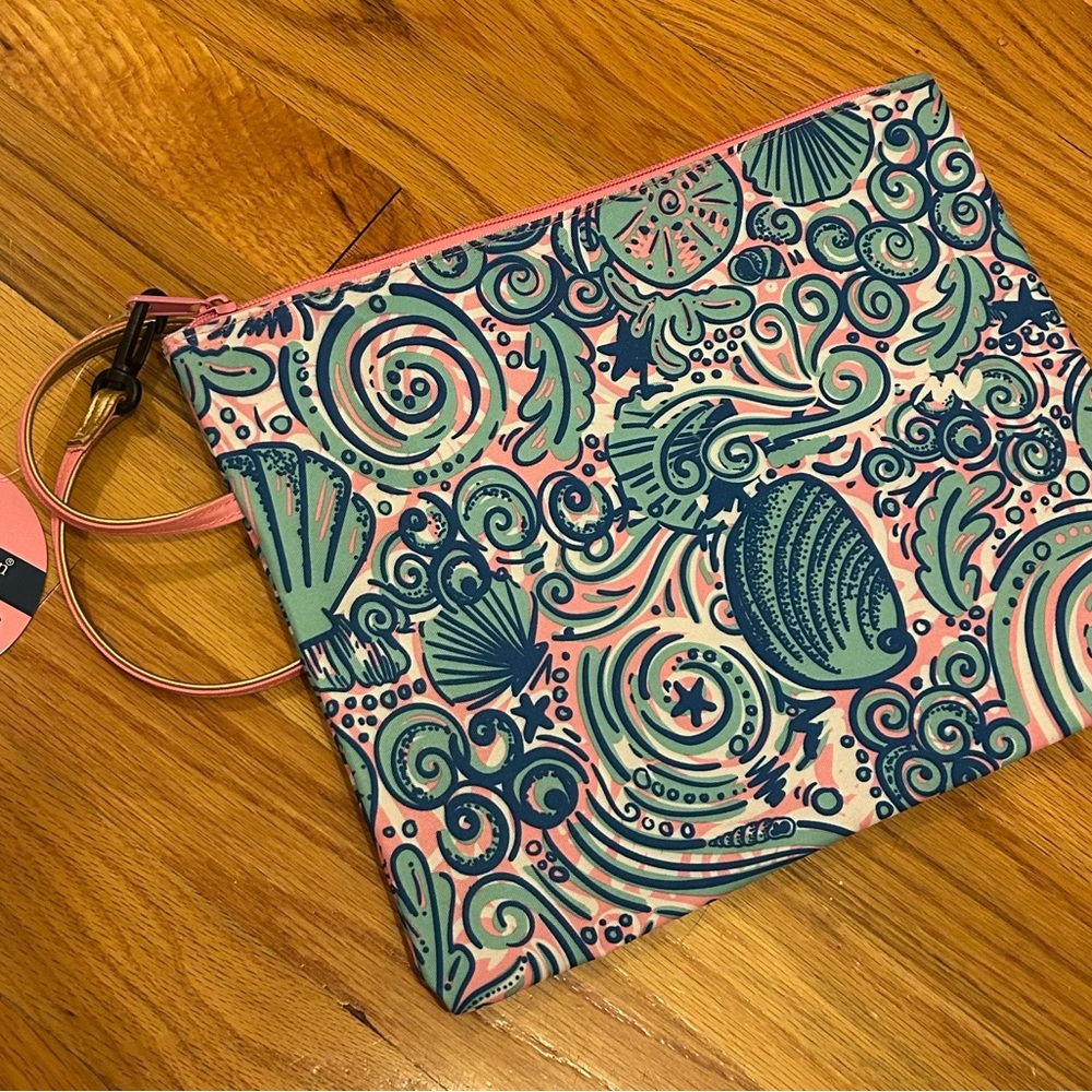 Simply Southern Pink and Blue Wet/Dry Travel Bag